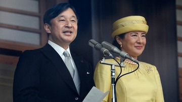 Japonia: ponad 140 tys. osób słuchało pierwszych wystąpień cesarza Naruhito
