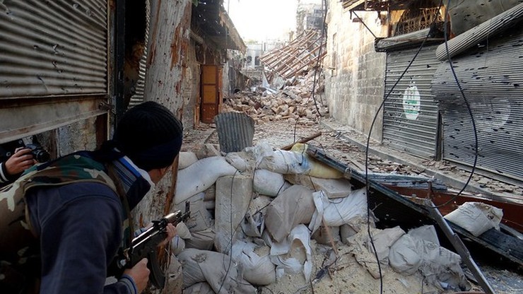 Ataki dżihadystów w Aleppo. Zginęło 17 bojowników związanych z reżimem prezydenta Syrii