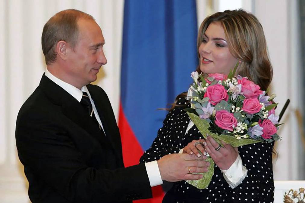 Władimir Putin i Alina Kabajewa w 2005 roku