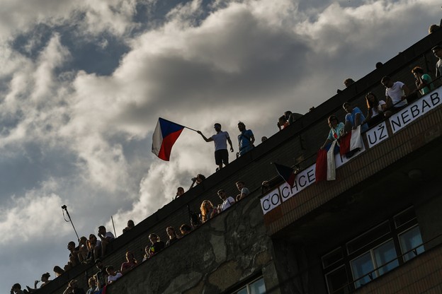 Gigantyczny protest przeciwko władzy w Czechach