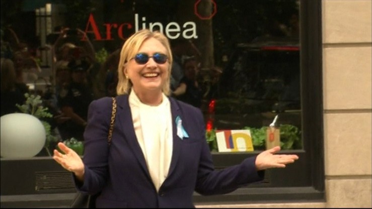 Clinton zasłabła w Strefie Zero. Spekulacje o stanie jej zdrowia