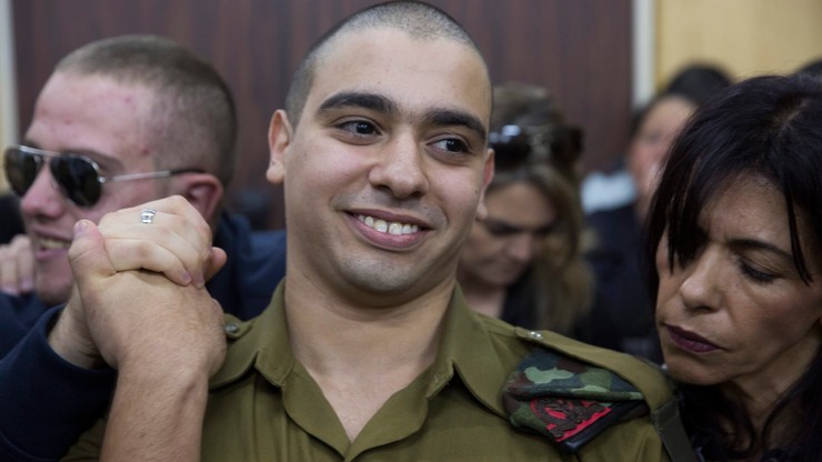 Żołnierz winny zabójstwa rannego Palestyńczyka. Izraelski premier za jego ułaskawieniem