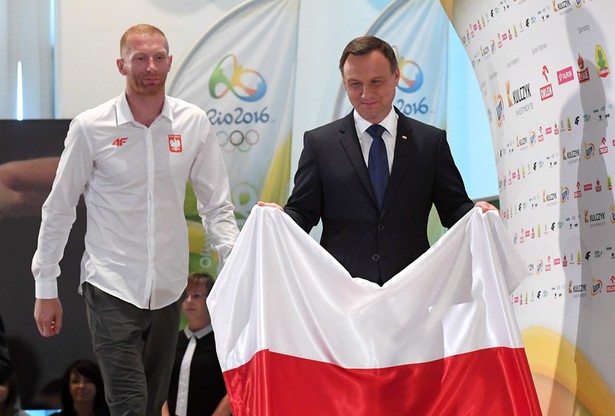 Ślubowanie polskich olimpijczyków przed igrzyskami w Rio