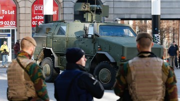 Bruksela: już 21 zatrzymanych wskutek przeszukań. Wojsko patroluje ulice