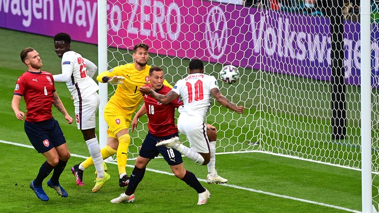 Euro 2020: Czechy - Anglia. Raheem Sterling znowu bohaterem! Anglicy wygrali grupę bez straty gola