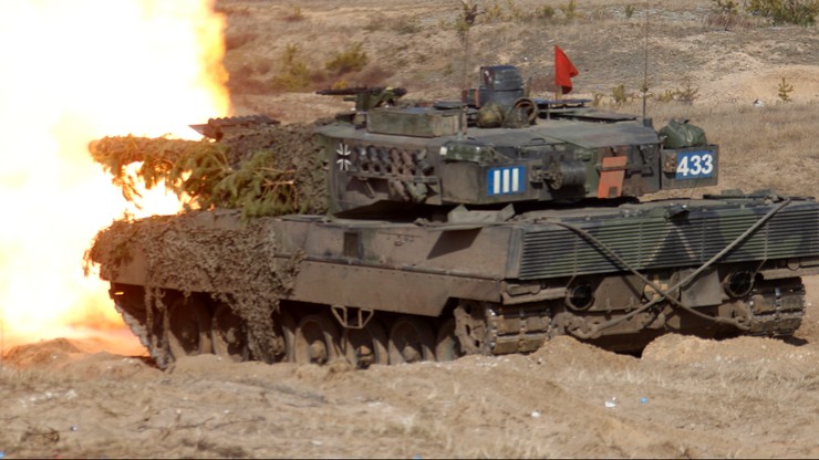 Niemcy przekażą Ukrainie czołgi Leopard. Zgoda rządu w Berlinie