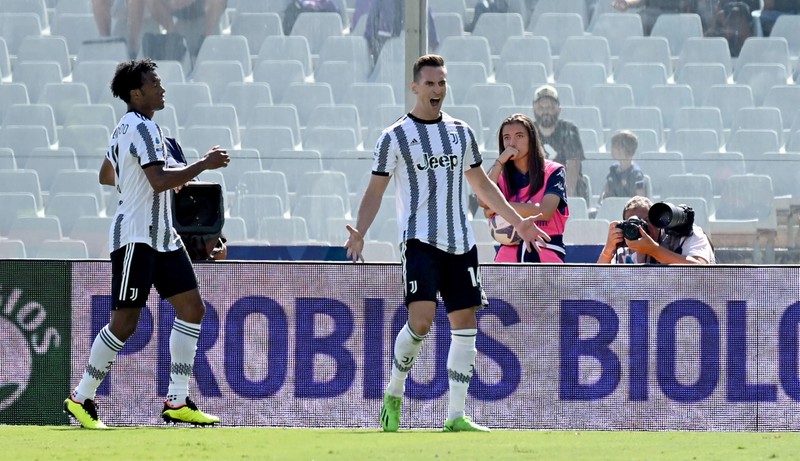 Serie A: Gol Arkadiusza Milika w meczu Fiorentina - Juventus (WIDEO)