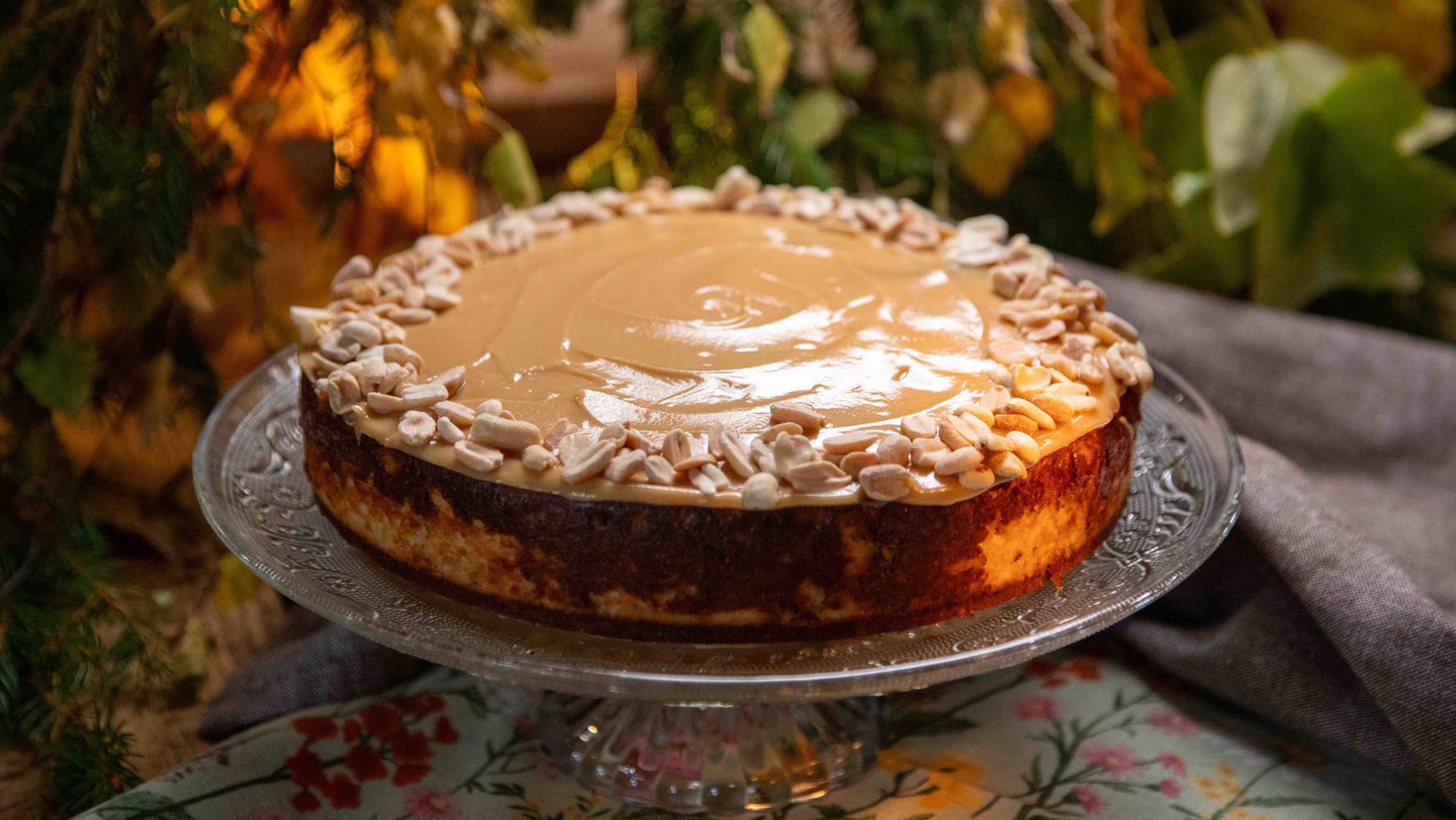 Błyskawiczny sernik bananowy z orzechami z „Ewa gotuje”