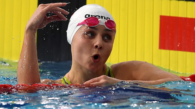 ME w pływaniu: Tchórz ustanowiła rekord Polski na 50 m stylem grzbietowym