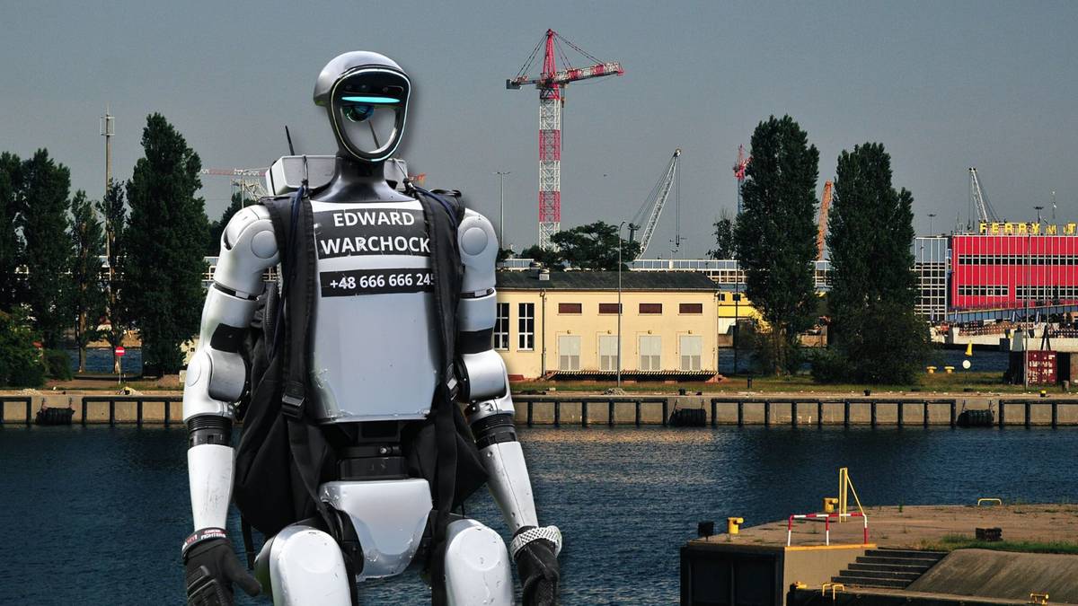 Zawrzało po wizycie chińskiego robota w wojskowym porcie. Rzecznik marynarki komentuje