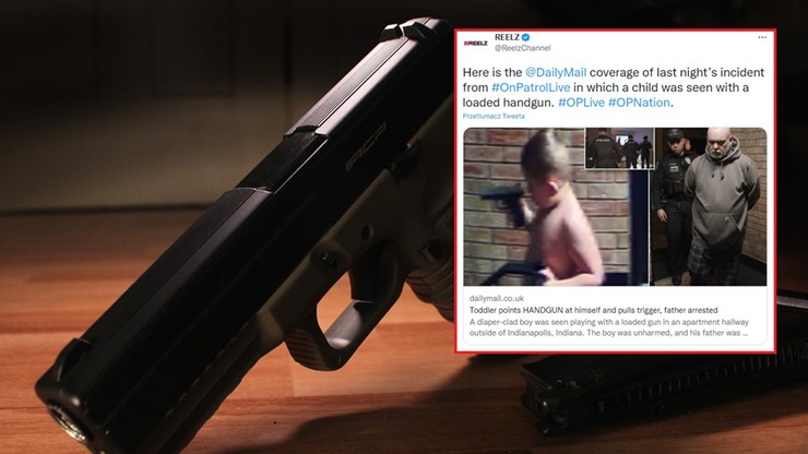 USA: Chłopiec wymachiwał naładowanym pistoletem. Celował w siebie i pociągnął za spust
