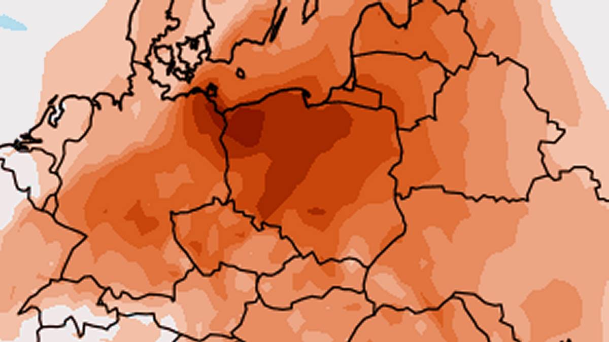 Anomalia temperatury powietrza. Fot. climatereanalyzer.org