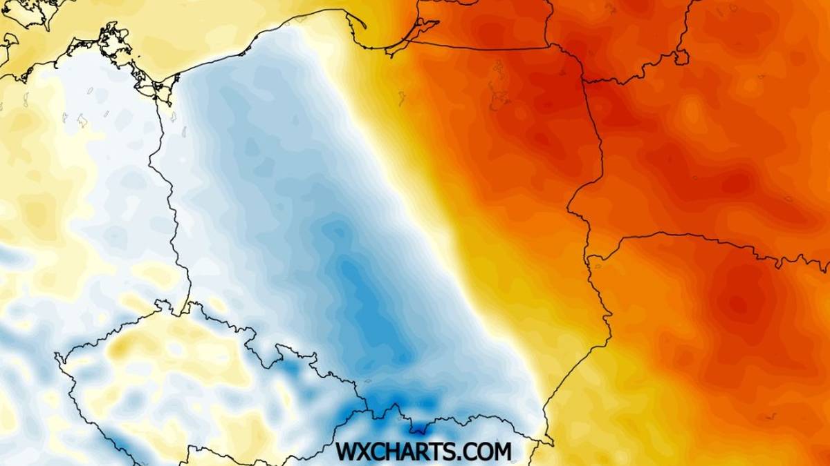 Czwartek będzie zdecydowanie chłodniejszy od środy, z maksymalnymi temperaturami na poziomie 15 st. C
