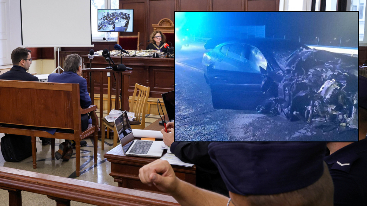 Ustalenia biegłych w sprawie wypadku na A1. BMW pędziło ponad 300 km/h