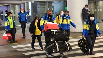 Ukraińscy paraolimpijczycy przylecieli do Warszawy