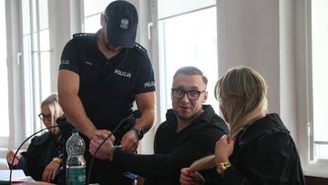 Wstrząsające zeznania wdowy. Łukasz Żak schował twarz w dłoniach