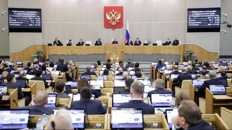 Rosja. Parlament wzywa Putina do uznana niepodległości wschodnich regionów Ukrainy