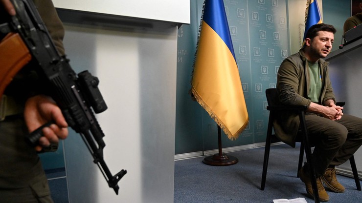 Wojna w Ukrainie. Brytyjskie media: trzy próby zamachu na Zełenskiego w ostatnim tygodniu