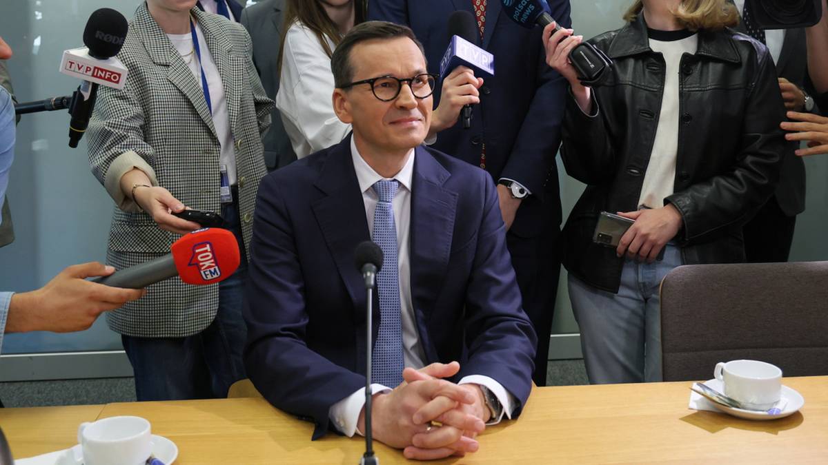 Morawiecki w ogniu pytań. "To jest cyrk Jońskiego"