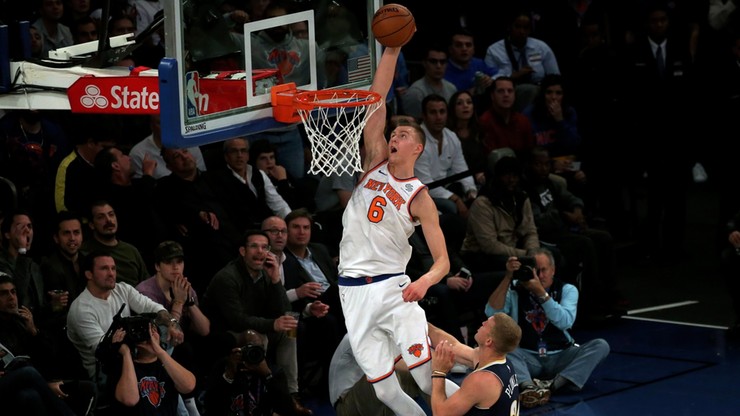 NBA: Młody Łotysz poprowadził New York Knicks do wygranej