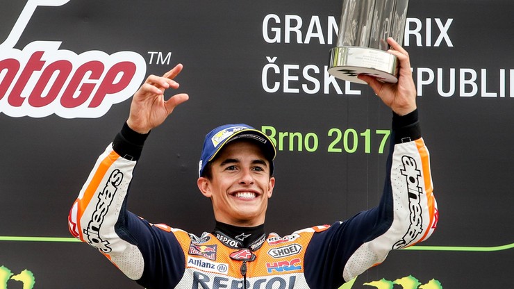 Moto GP w Brnie: Hiszpańskie podium, Marquez umocnił się na fotelu lidera