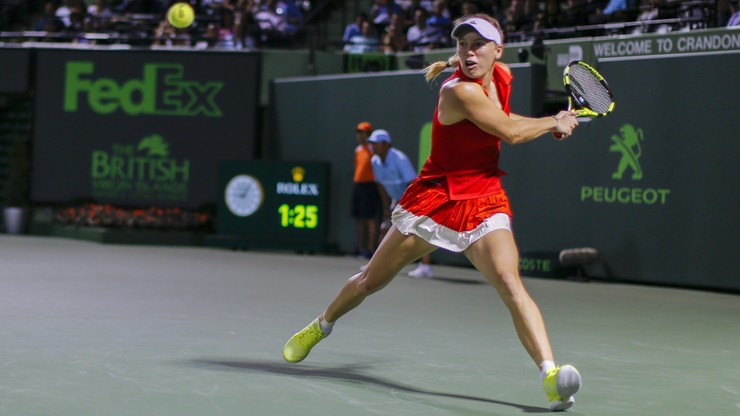 WTA w Miami: Wozniacki awansowała do finału