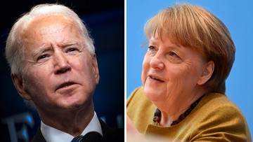 Merkel oceniła jedną z pierwszych decyzji Bidena