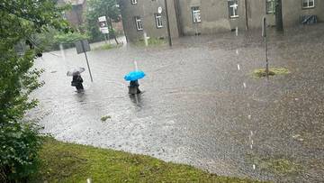 Zaczęło się. Gwałtowne burze i zalane ulice na południu Polski