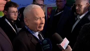 Zapytali prezesa PiS o działkę pod CPK. "Oszukańcza propaganda"