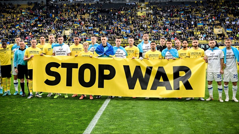 Setki tysiące euro zebrane podczas meczu charytatywnego Borussia Dortmund - Dynamo Kijów
