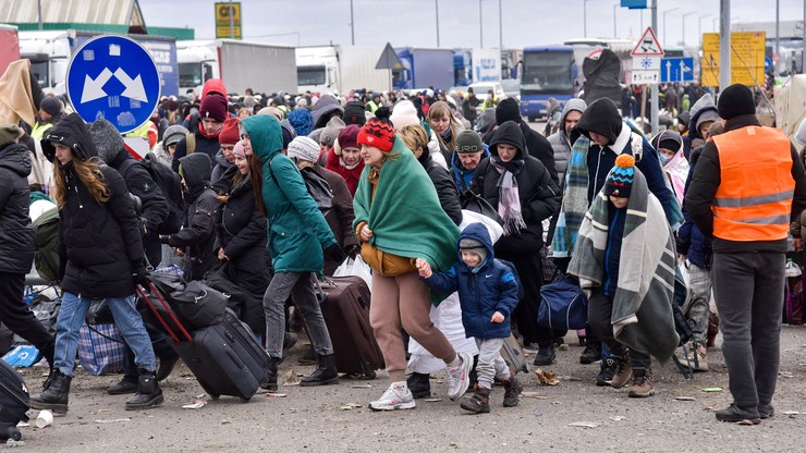 SG: 1,46 mln uchodźców przybyło do Polski. Część z nich wraca na Ukrainę żeby walczyć
