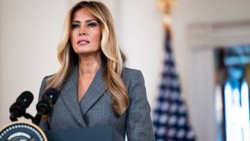 Melania Trump wróciła do sprawy Epsteina. Potępiła "kłamstwa"