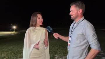- Sławosz jest teraz bardzo szczęśliwy. Obserwowałam jego twarz, widać tam było ogromną radość - zaznaczyła ż