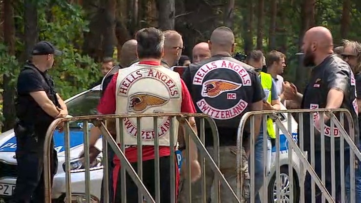 5 tys. policjantów pilnuje 1 tys. motocyklistów. Międzynarodowy zjazd Hells Angels w Polsce