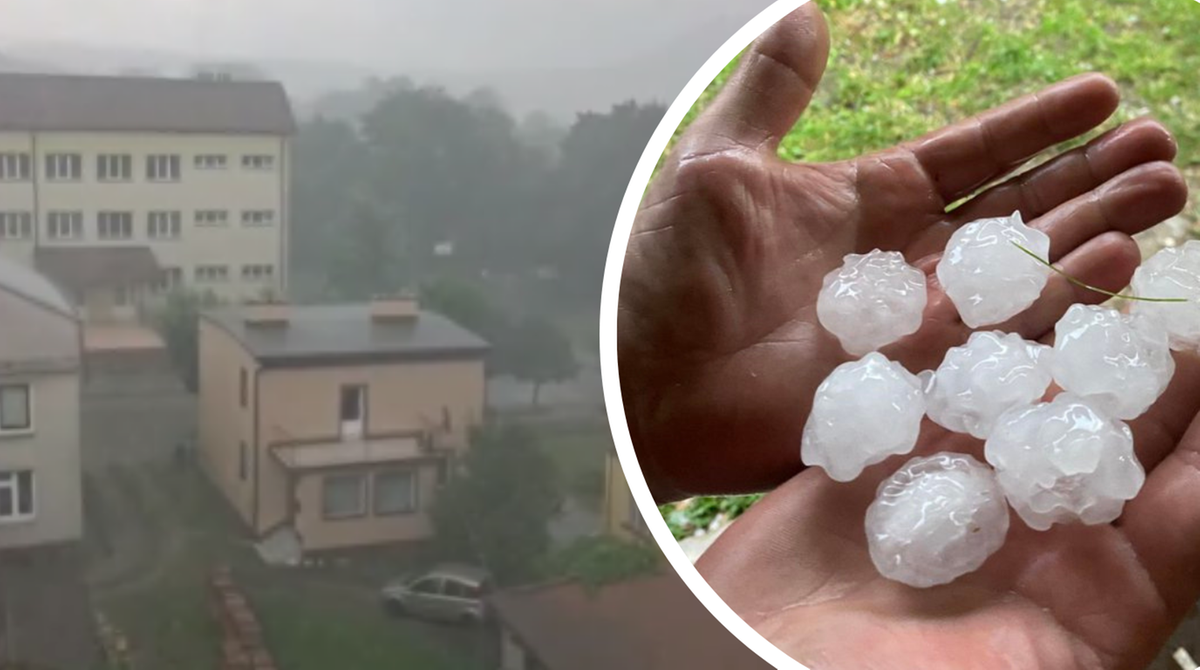 Niebezpiecznie na południu Polski. Potężne ulewy i grad