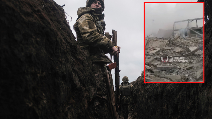 Donbass: Attack on Ukrainians in Makevka.  400 Russians died