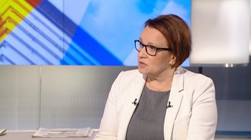 Reforma edukacji krok po kroku. Szefowa MEN w programie "Gość Wydarzeń"