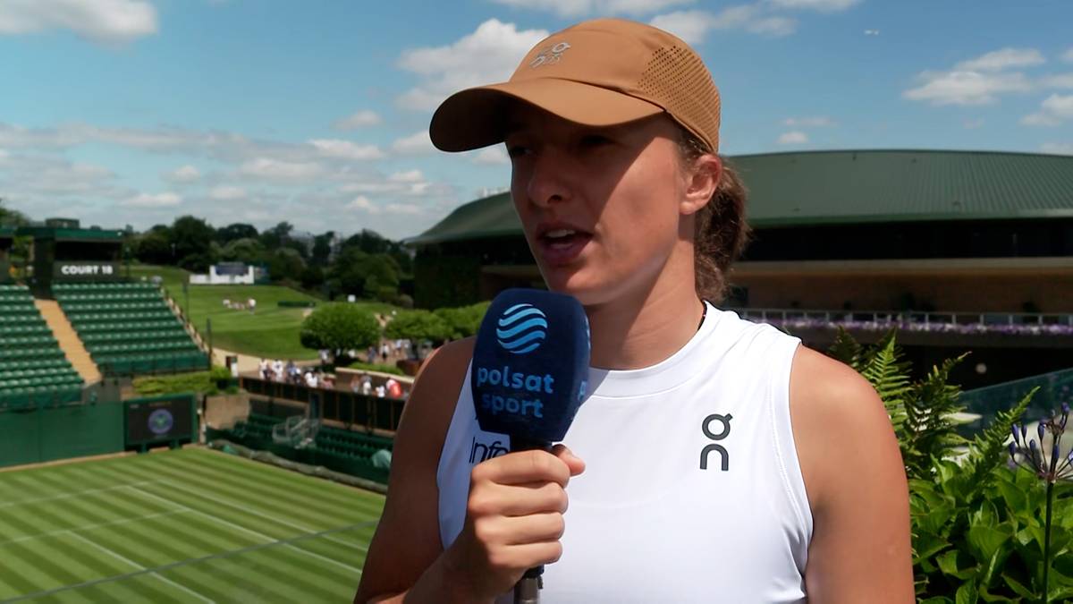 "Często do tego wracam". Iga Świątek przed startem Wimbledonu