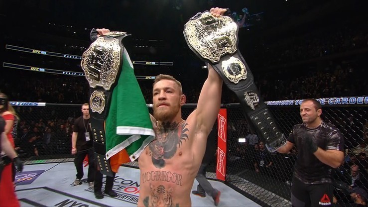 UFC: McGregor bez pasa mistrzowskiego