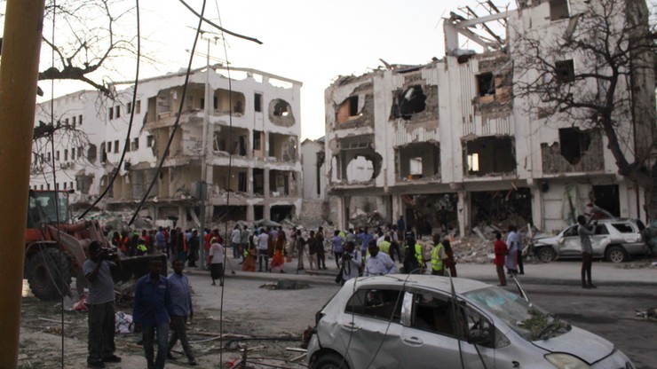 Co najmniej 19 osób zginęło w ataku w stolicy Somalii