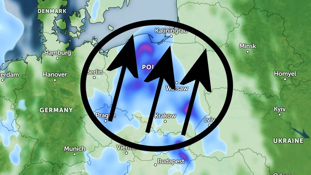 12 godzin będzie przechodzić nad Polską. Przygotuj worki z piaskiem