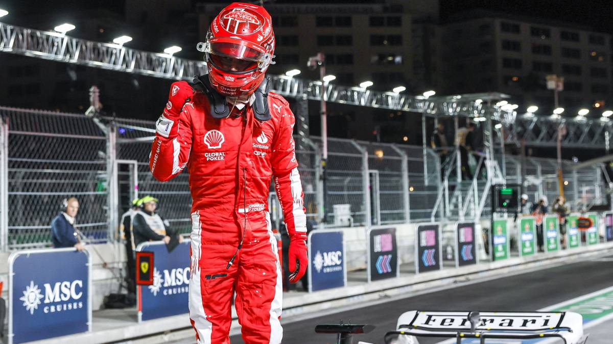 Charles Leclerc wywalczył pole position przed Grand Prix Las Vegas