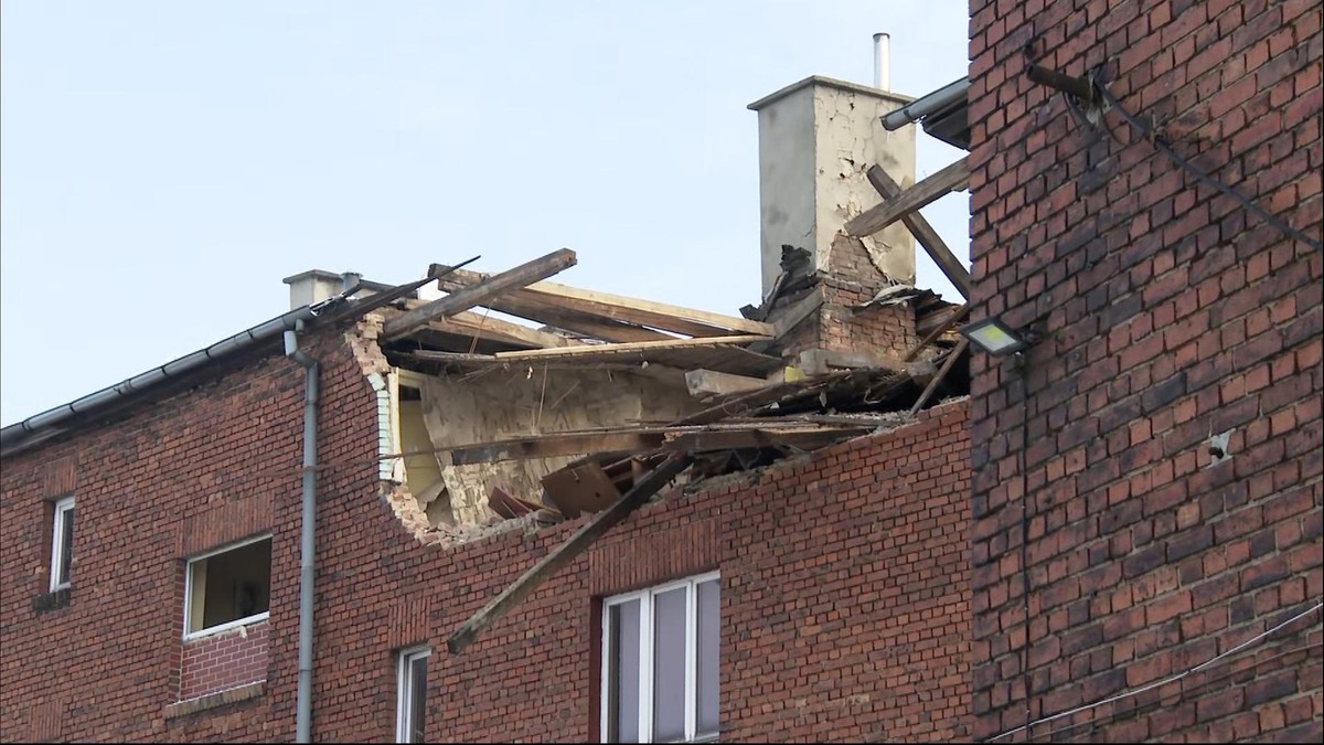 Katowice. Wybuch butli z gazem w kamienicy. Dwie osoby zostały ranne