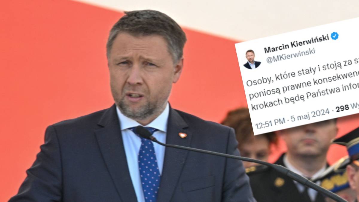 Minister Kierwiński zabiera głos. Zapowiada konsekwencje