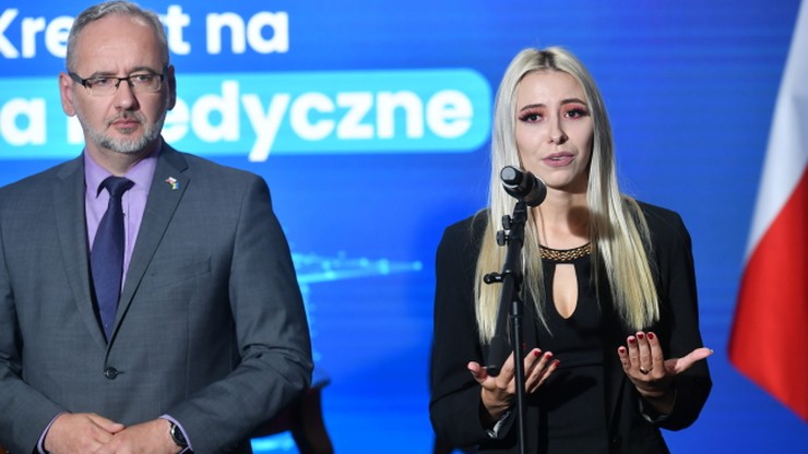 Wystąpiła u boku ministra Niedzielskiego. Poniosła konsekwencje