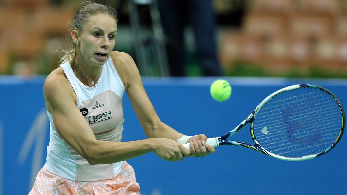 WTA w 's-Hertogenbosch: Mecz Magdy Linette przerwany
