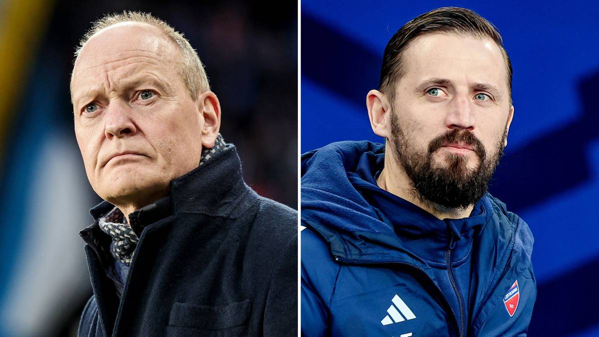 Dwaj mężczyźni w strojach sportowych.