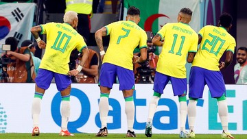 MŚ 2022: Koncert "Canarinhos"! Pewny awans Neymara i spółki