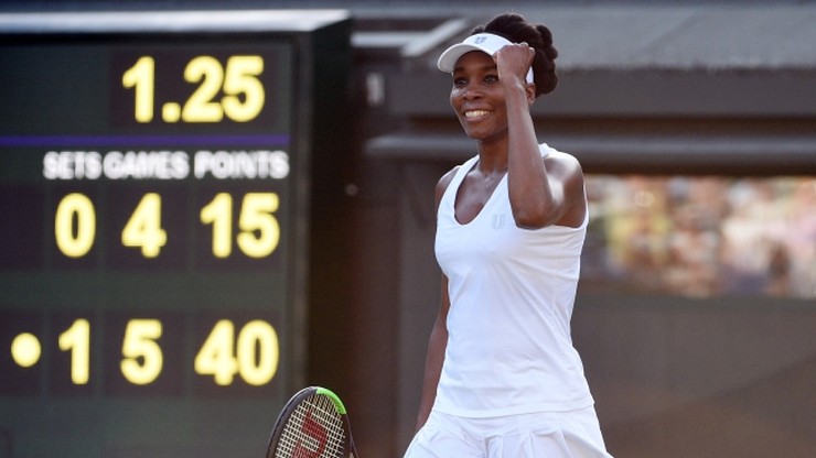 Wimbledon: Williams najstarszą uczestniczką 1/8 finału od 1994 roku