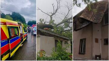 Nawałnice szalejące nad Polską. Strażacy w akcji, jest wielu poszkodowanych